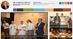 Desktop Screenshot of drsarmansingh.com